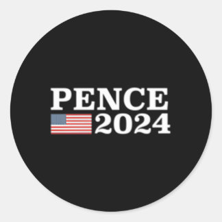 Mike Pence 2024 Ronde Sticker