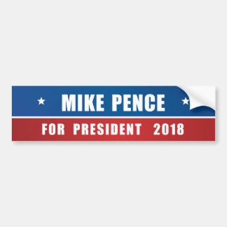 Mike Pence for President 2018 Bumpersticker