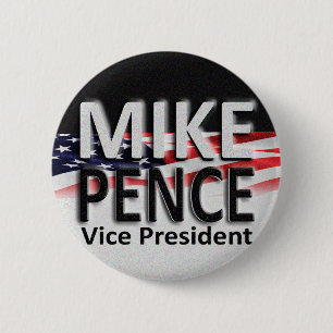 Mike Pence for Vice President Ronde Button 5,7 Cm