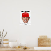 Mike Pence MAGA Pet Halloween Masker Poster (Keuken)