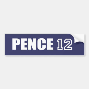 MIKE PENCE-verkiezingstandwielen Bumpersticker