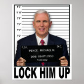 Mike Pence - Zet hem vast Poster (Voorkant)
