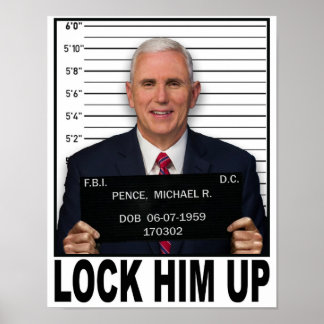 Mike Pence - Zet hem vast Poster