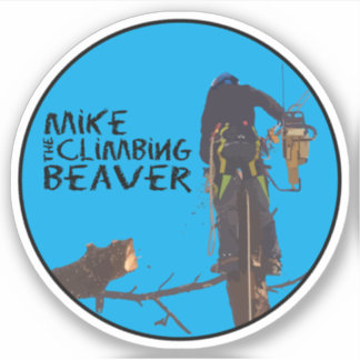 Mike the Climate Beaver Sticker
