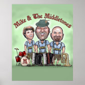 Mike & The Middletones Poster (Voorkant)