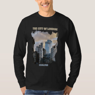 Mike Trow De skyline van Londen Engeland Urban T-shirt
