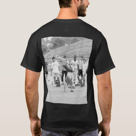 Mike Vallely — de Thrasher-cover heeft T-Shirt nee (Achterkant)