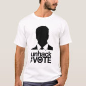 MikeFarb1 Unhack le T-shirt de vote (Devant)