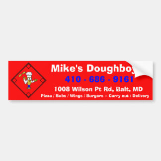 Mike's Doughboys Bumpersticker