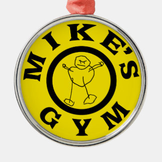 Mikes Gym Metalen Ornament
