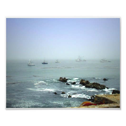 Mike's Seascape Foto Afdruk (Voorkant)
