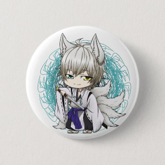 Miketsukami Youkai vorm Ronde Button 5,7 Cm