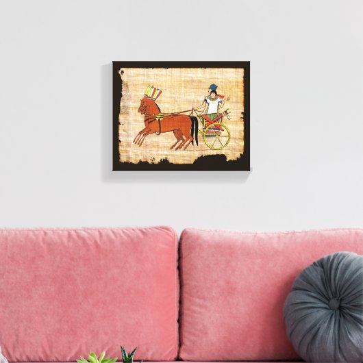 Miketz - Joseph's Chariot Canvas Afdruk (Insitu (Woonkamer))