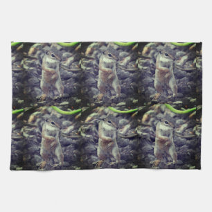 Mikey Ground Squirrel Kitchen Towel Theedoek