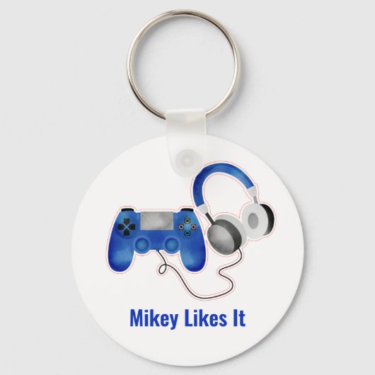 Mikey houdt van IT-controller Sleutelhanger (Voorkant)