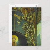 Mikhail Vrubel - Angel met Labara Briefkaart (Voorkant / Achterkant)