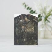 Mikhail Vrubel - Bogatyr Briefkaart (Staand voorkant)