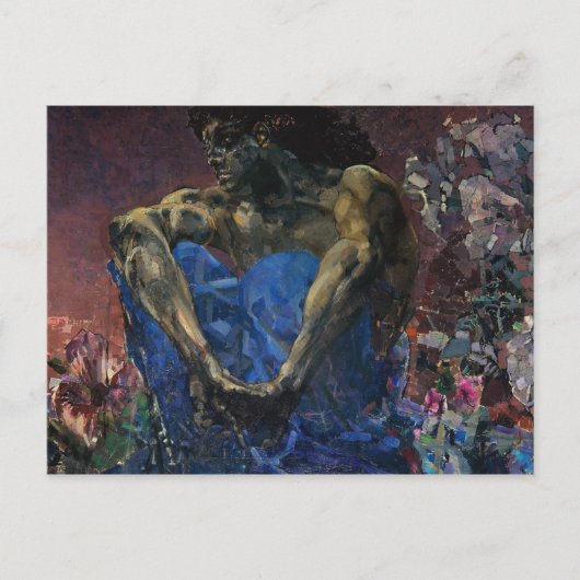 Mikhail Vrubel - Demon Briefkaart (Voorkant)