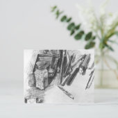 Mikhail Vrubel - Pencils Briefkaart (Staand voorkant)