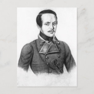 Mikhail Yuryevich Lermontov Briefkaart