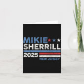 Mikie Sherrill New Jersey Governor 2025 Election D Kaart (Voorkant)