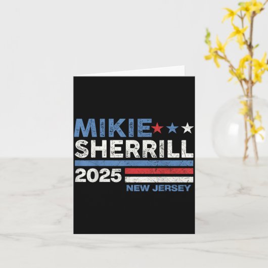 Mikie Sherrill New Jersey Governor 2025 Election D Kaart (Gele Bloem)