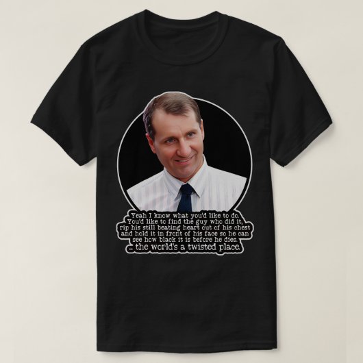 Mikitas Manager Glen Twisted Place T-shirt (Design voorkant)