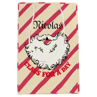 Mikitez santaclaus baard  ontbijtkoek medium cadeauzakje