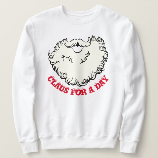 Mikitez santaclaus baard ontbijtkoek trui (Design voorkant)