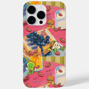 Mikitiez aardbei yogert usaflag burger fruit Case-Mate iPhone 14 pro max hoesje