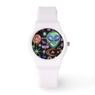 Mikitiez aquarius galaxy zomergloed horloge