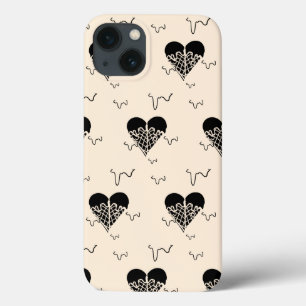 Mikitiez blackheart-koekjes en roomijs iPhone 13 hoesje