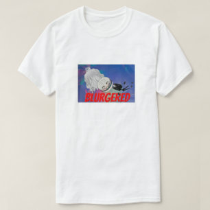 Mikitiez blonde haarwrongel roze waas pak das t-shirt