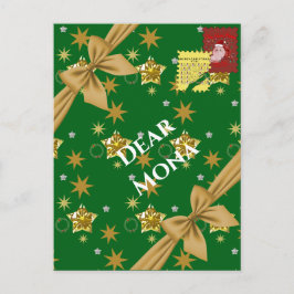 Mikitiez Christmasnoel angle gift star Briefkaart