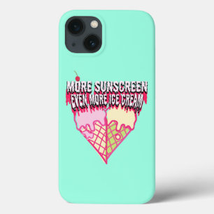 Mikitiez cottoncandy ijsje warme zonnige dag iPhone 13 hoesje
