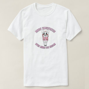 Mikitiez cottoncandy ijsje warme zonnige dag t-shirt