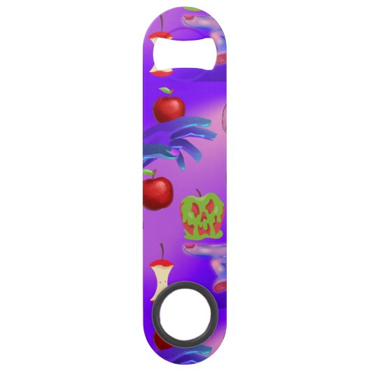 Mikitiez crâne rouge toxique pomme vegan été (Devant)