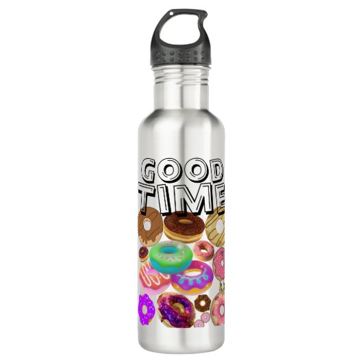 Mikitiez donut picknick america pridemont Olympisc Waterfles (Voorkant)