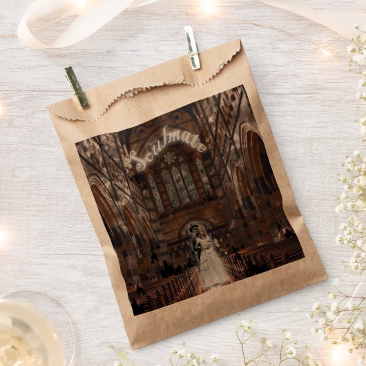 Mikitiez gothic halloween bruiloft soulmate bedankzakje (Geknipt)