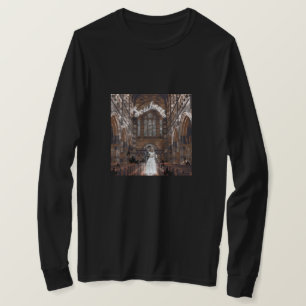 Mikitiez gothic halloween bruiloft soulmate  t-shirt