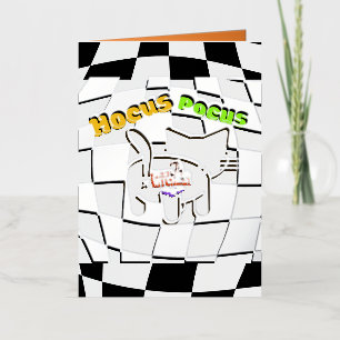 Mikitiez gotische halloween bruiloft zielsverwant folie wenskaart