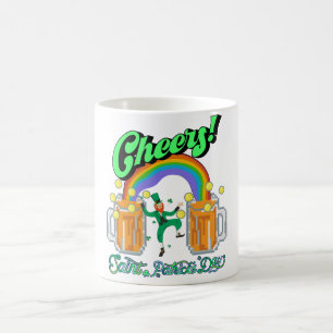 Mikitiez groen geluk Saint Patrick's Day Ierse bie Koffiemok