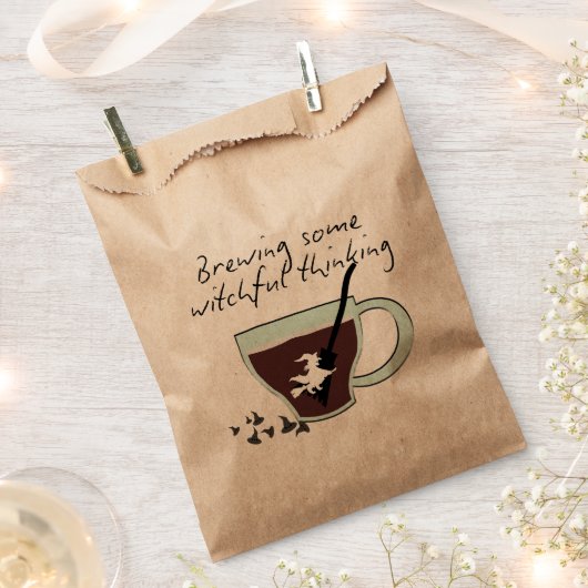 Mikitiez Halloween espresso heks coffeeshop Bedankzakje (Geknipt)