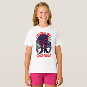 Mikitiez heks magische heilige kerstnacht sint t-shirt