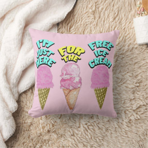 Mikitiez icecream-partij, favoriete zomer kussen