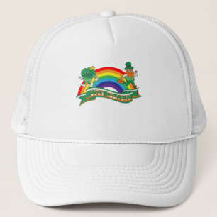 Mikitiez Ierse klaver groen st.patrick's dag geluk Trucker Pet