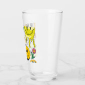 Mikitiez kussen smileyface geel tuin glas (Links)