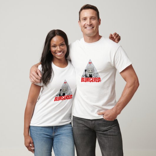 Mikitiez manga Sushi blur suit stropdas T-Shir T-shirt (Unisex)
