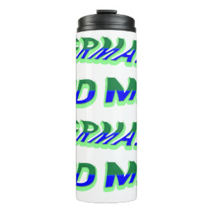 Mikitiez oceaanzeemeermin venus zee blauw thermosbeker