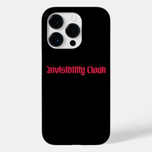 Mikitiez onzichtbaarheid mantel vervagen magische  Case-Mate iPhone case (Achterkant)